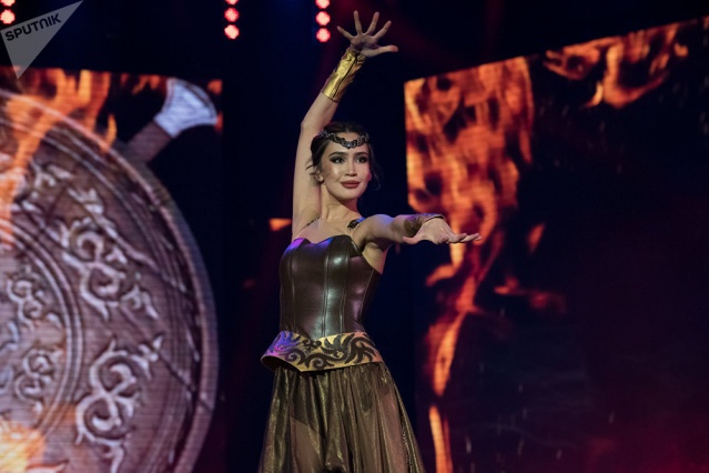 Miss Kazakistan 2018 Yarışması'ndan renkli kareler