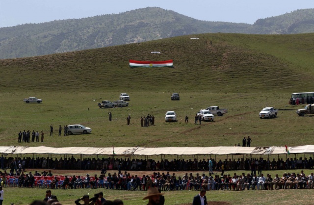 Irak’taki Kürt kültür festivalinden renkli kareler