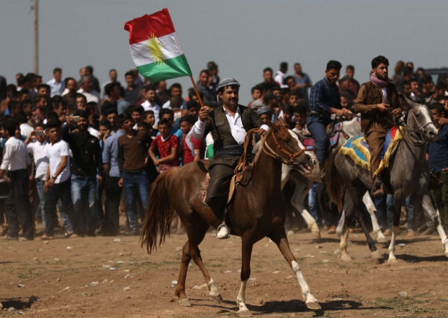 Irak’taki Kürt kültür festivalinden renkli kareler