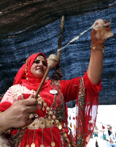 Irak’taki Kürt kültür festivalinden renkli kareler