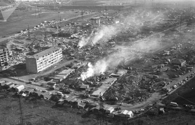 Ermenistan'da 20 binden fazla kişinin ölümüne neden olan Spitak depreminin 30. yıldönümü