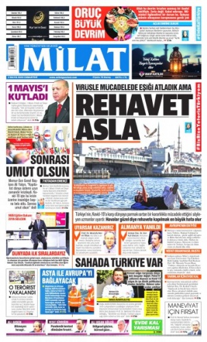 2 Mayıs 2020 gazete manşetleri