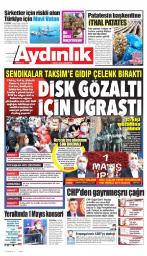 2 Mayıs 2020 gazete manşetleri