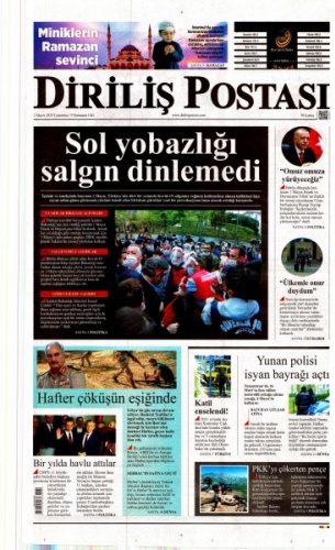 2 Mayıs 2020 gazete manşetleri