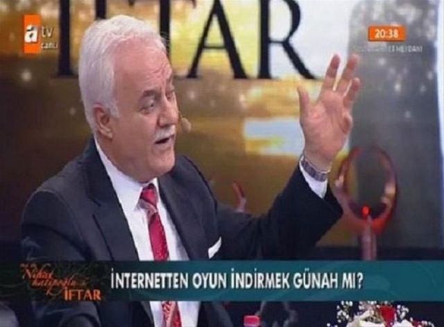 Nihat Hatipoğlu'nu afallatan sorular