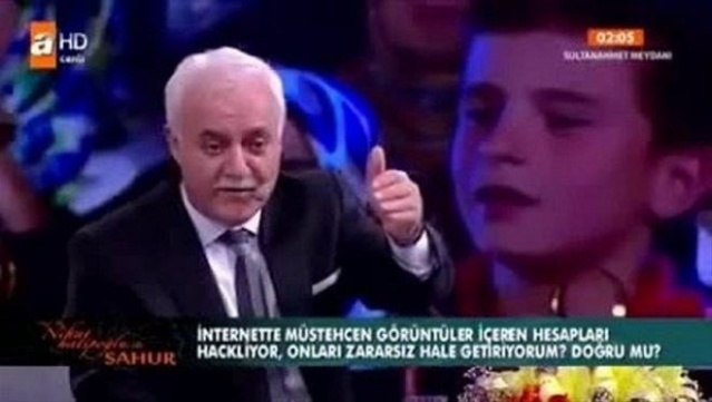 Nihat Hatipoğlu'nu afallatan sorular