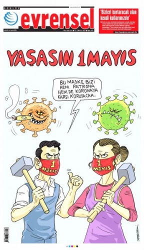 1 Mayıs 2020 gazete manşetleri