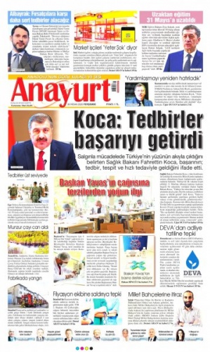 2 Mayıs 2020 gazete manşetleri