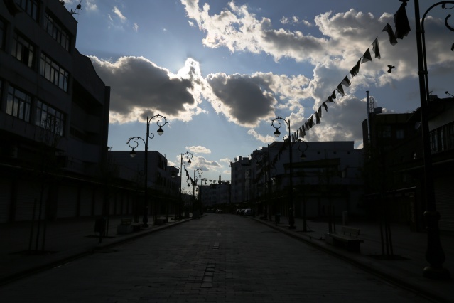 Fotoğraflarla Diyarbakır'da sokağa çıkma yasağı