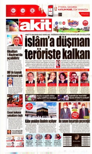 1 Mayıs 2020 gazete manşetleri