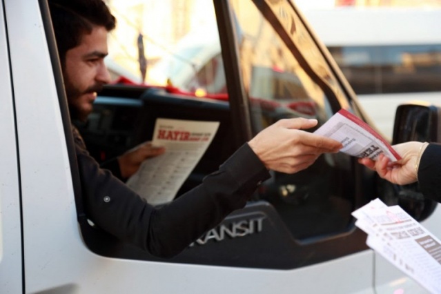 'Hayır' çalışması kent kent yayılıyor