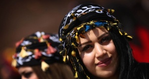 Irak’taki Kürt kültür festivalinden renkli kareler