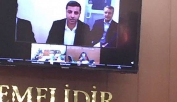 Demirtaş hakim karşısında!