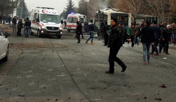 Askerleri taşıyan otobüsün şoförü de gözaltına alındı