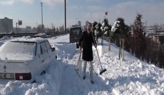 İstanbul'da kar kalınlığı 122 cm'ye ulaştı
