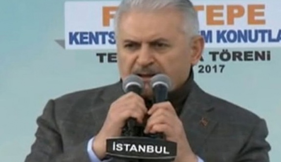 Başbakan Yıldırım'dan 'evetçiler' çıkışı: 'Hayır'cılara bakın..