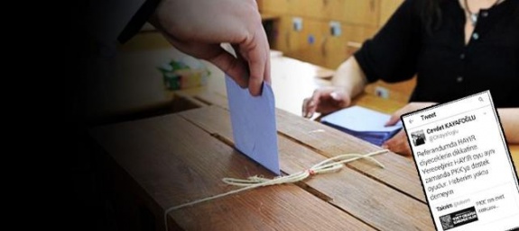 Başsavcı vekilinden ‘HAYIR’a tehdit