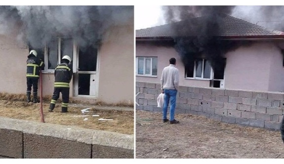 Cemevi'nde yangın!