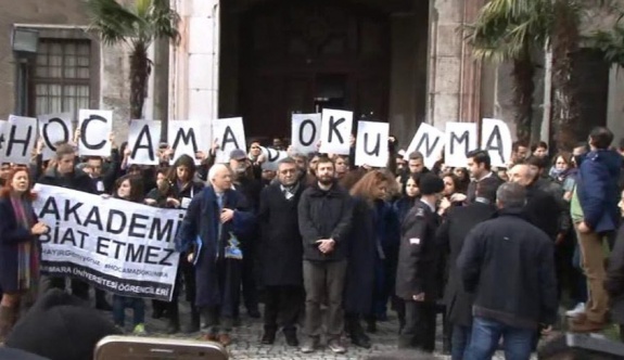 Prof. Kaboğlu, böyle uğurlandı