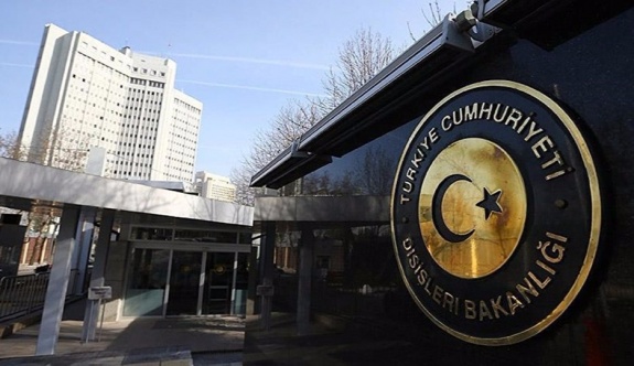 Dışişleri Bakanlığı İsraii'i kınadı..