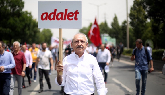 Adalet Yürüyüşü'nün dördüncü gününde Kemal Kılıçdaroğlu'ndan açıklama