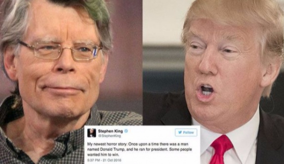Trump, yazar Stephen King'i Twitter'da engelledi