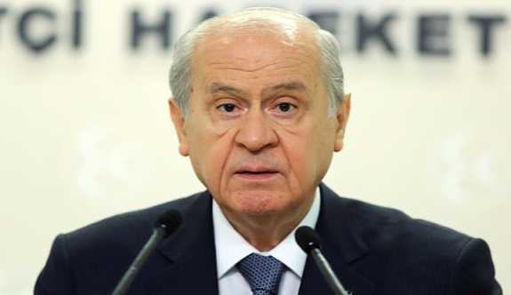 Bahçeli'den HDP'nin 'Vicdan ve Adalet' nöbeti yorumu