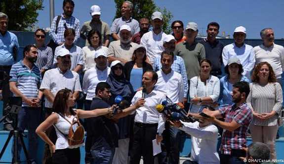 HDP "Vicdan ve Adalet Nöbeti"ne başladı