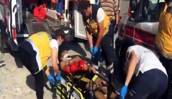 Bartın'da halı silkeleyen 3 öğrenci pencereden düştü