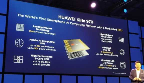 Huawei Kirin 970 resmen tanıtıldı!