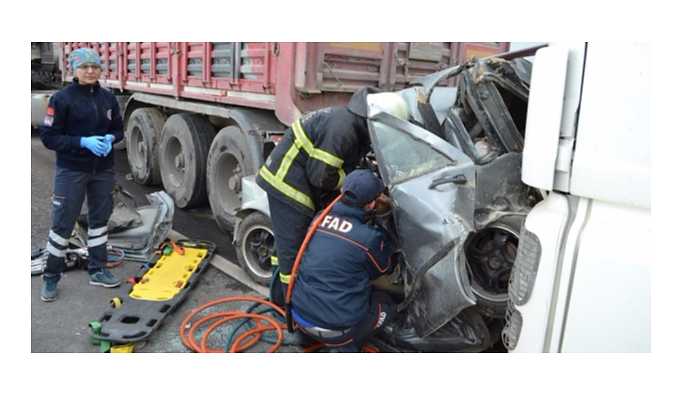 Aksaray'da zincirleme trafik kazası