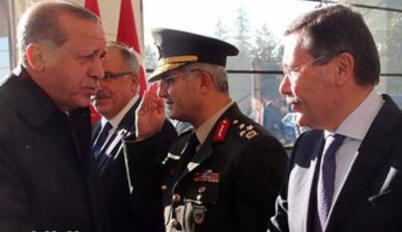 Cumhurbaşkanı Erdoğan'ı Melih Gökçek uğurladı