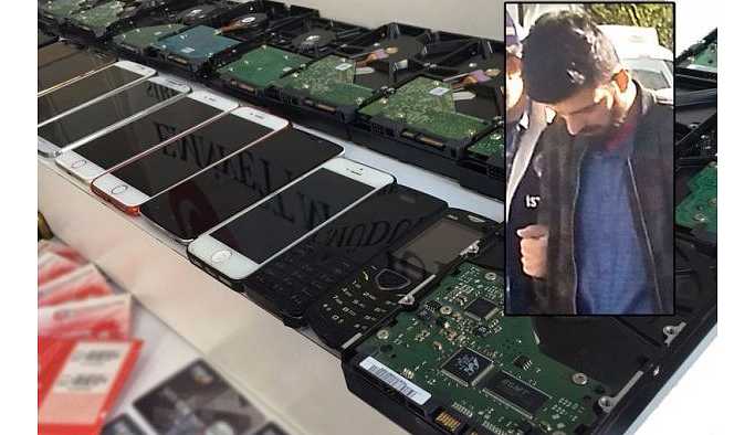 Ünlülerin sosyal medya hesaplarını çalarak şantaj yapan müezzin yakalandı