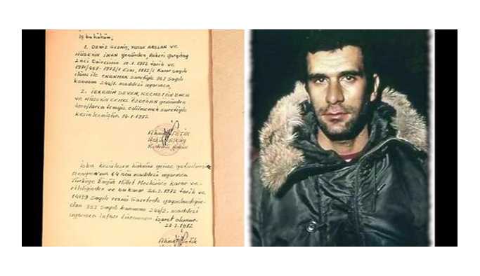 Deniz Gezmiş'in idam hükmü 45 bin 500 liraya satıldı!