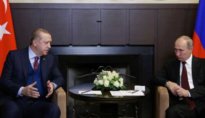 Erdoğan-Putin görüşmesi başladı