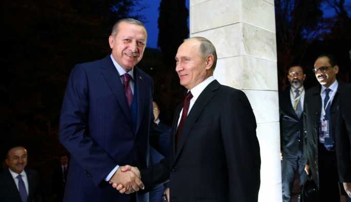 Erdoğan-Putin görüşmesi tamamlandı