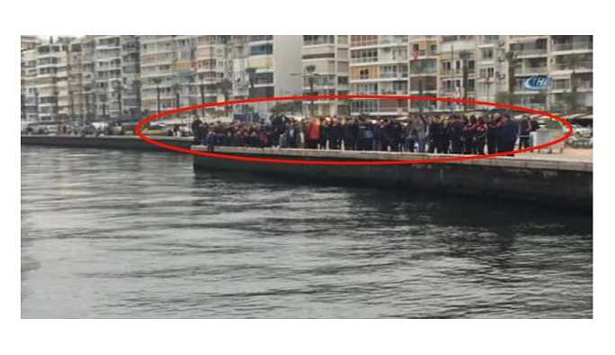 İzmir'de denizde erkek cesedi bulundu