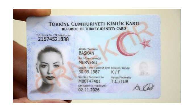 Yeni kimliklerde büyük sürpriz!
