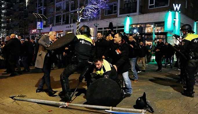 Hollanda'da Bakan Kaya'ya destek veren Türklere dava