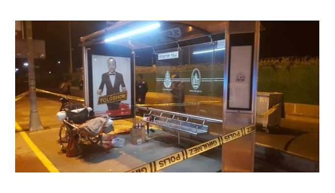 Maltepe'de tekerlekli sandalyedeki evsizi öldüren şahıs yakalandı