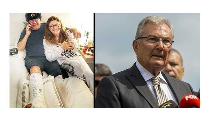 Deniz Baykal, ayağını kıran Ertuğrul Özkök'ü aradı