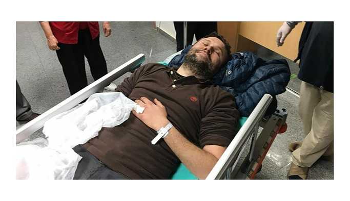 AA muhabiri, Afrin'deki roket saldırısında yaralandı