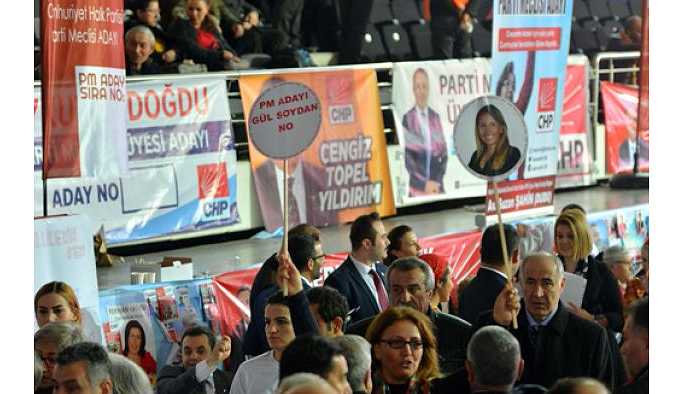 CHP Kurultay'ında 2. gün: İşte PM listeleri