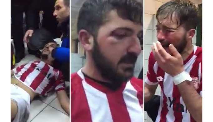Deplasmana giden futbolcular darp edildi