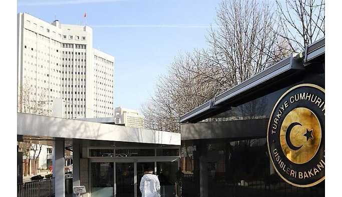 Dışişleri Bakanlığı, Hollanda'yı şiddetle kınadığını belirtti