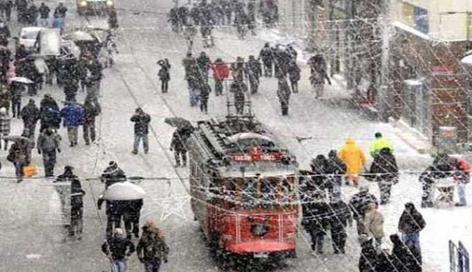 İstanbul'a kar yağışı geliyor