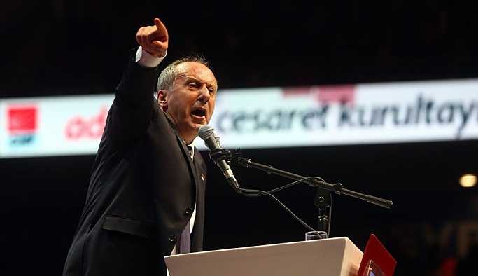 Muharrem İnce; CHP’nin Anayasası olan Tüzüğü çiğnendi.