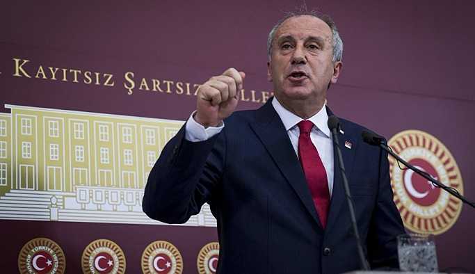 Muharrem İnce: Genel başkanlar ancak teneşirle gidiyor