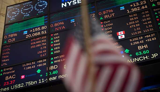 New York borsasından son iki yılın en sert düşüşü yaşandı