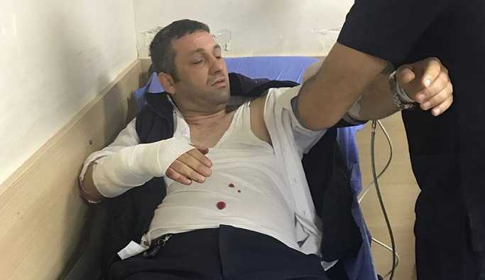 Özel Halk Otobüsü şoförüne kurşun yağmuru